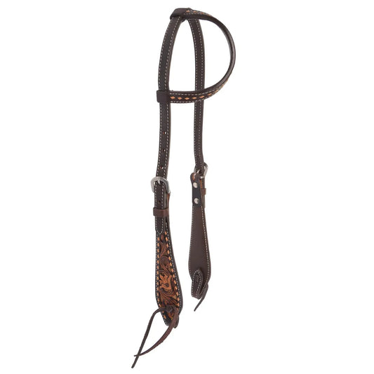 Circle Y Dusty Floral One Ear Headstall - Coffman Tack