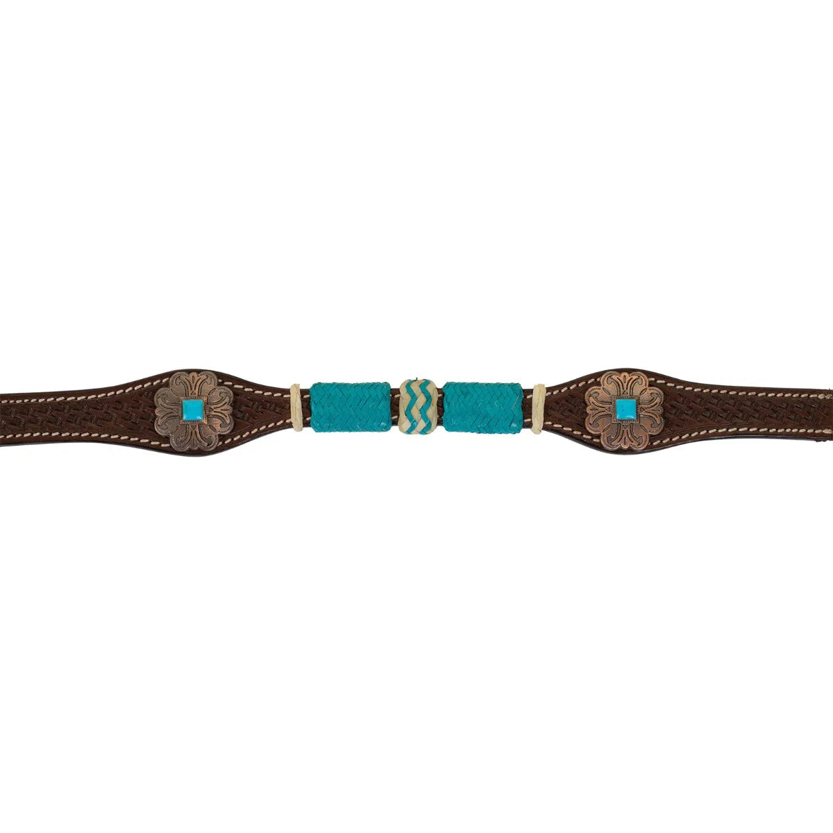 Circle Y Turquoise Roundup Light Breast Collar - Coffman Tack