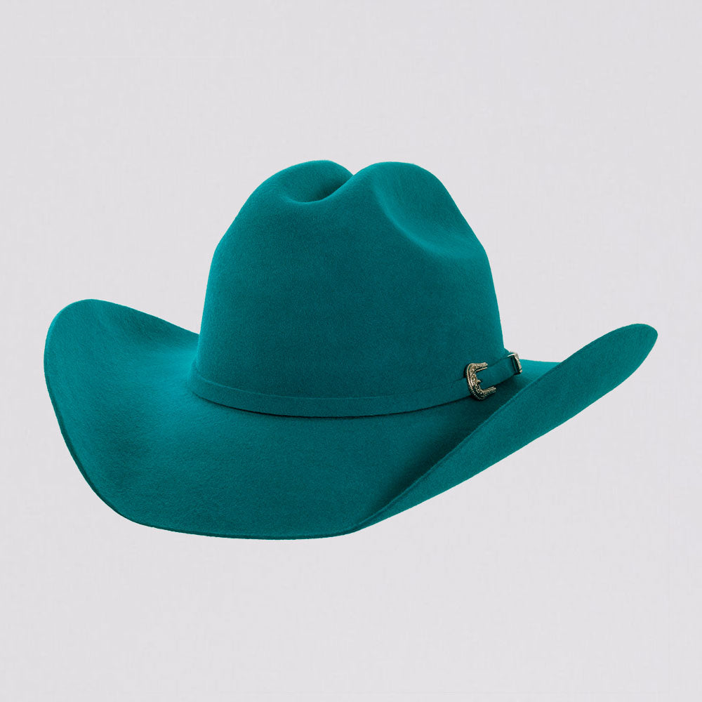 Cattleman - Felt Cowboy Hat - Teal