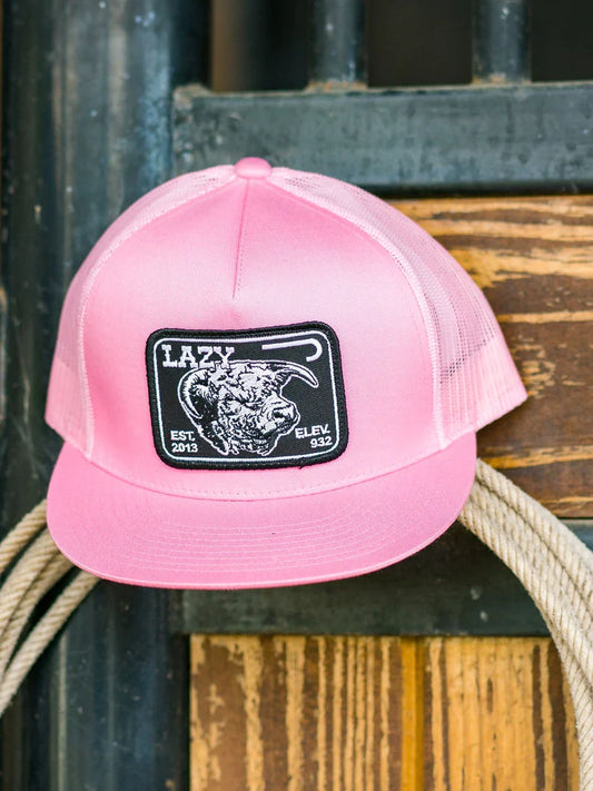 Lazy J Ranch Pink & Pink 4" Elevation Cap