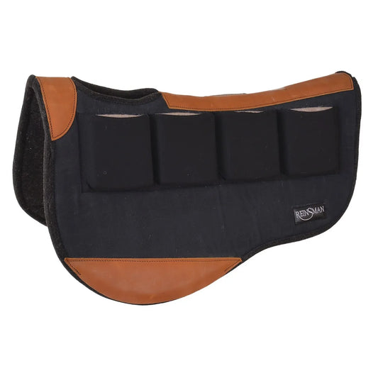 MULTI-FIT 4 RANCH PRO TRAIL CONTOUR WOOL PAD - Coffman Tack