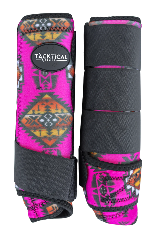 Tacktical Pink Sedona Sport Boots - Coffman Tack