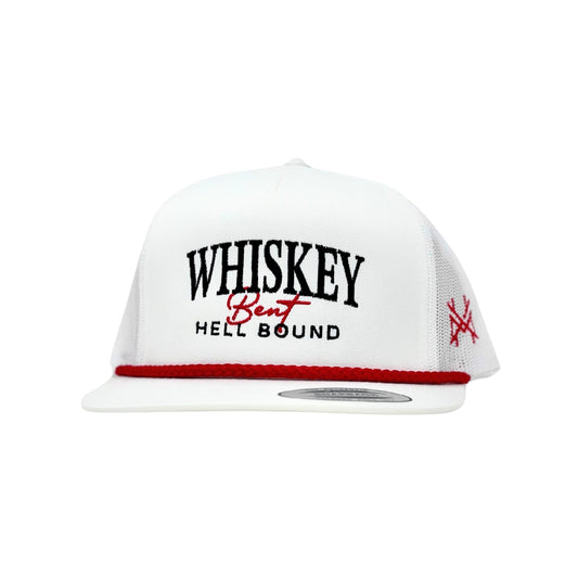 Whiskey Bent and Hell Bound Trucker Hat