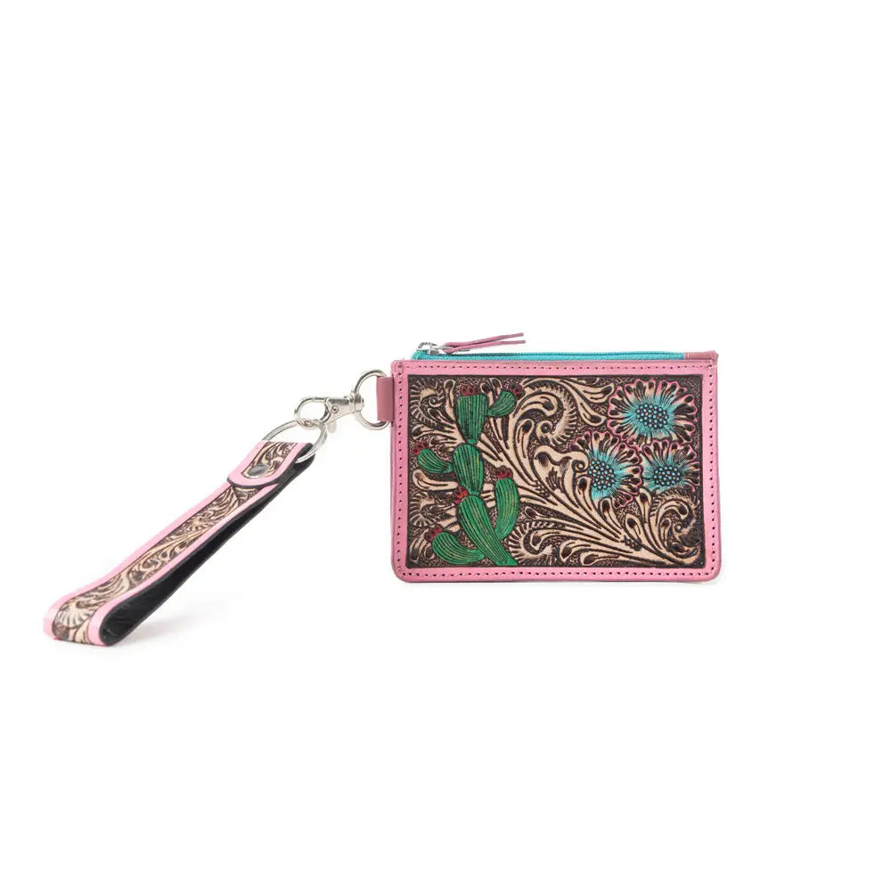 Pride of Prickly Pears Credit Card Holder in Pink