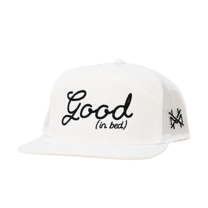 Good in Bed Trucker Hat - Flatbill