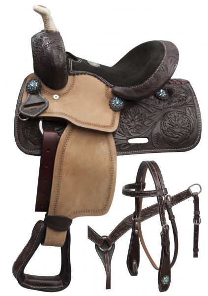 Double T Youth saddle - Coffman Tack