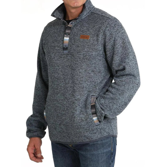 Cinch Men's Pullover Sweater Blue MWK1534006