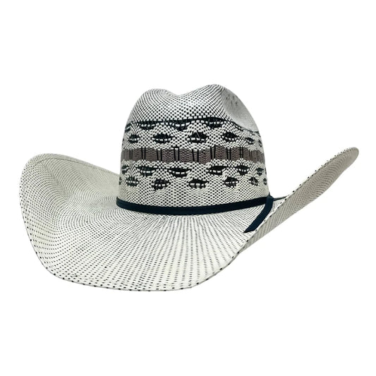 American Hat Makers Cisco Cream Straw Cattleman Cowboy Hat - Coffman Tack