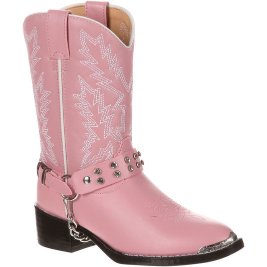 Durango Girl's Pink Bling Western Cowboy Boots - Coffman Tack