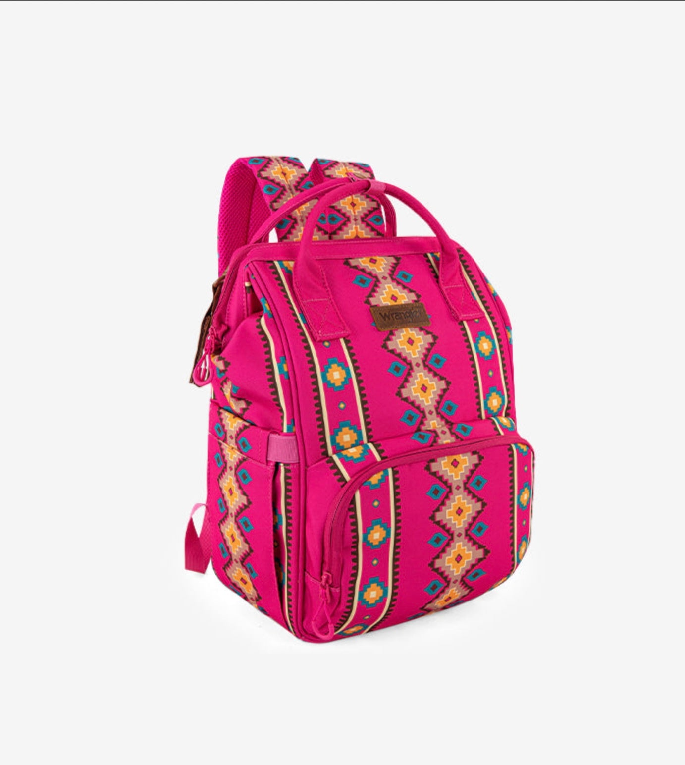 Wrangler Aztec Backpack - Hot Pink