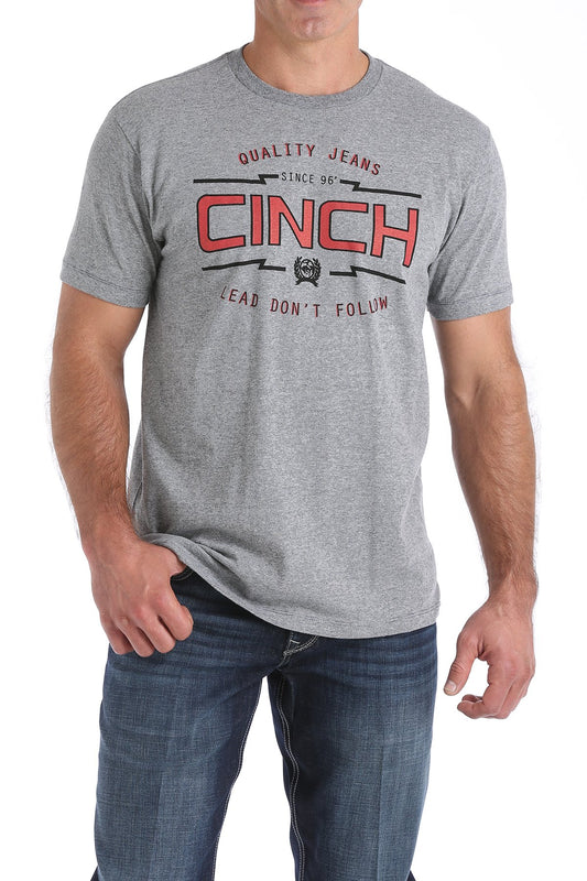 Cinch Classic Logo Tee - Carbon - Coffman Tack