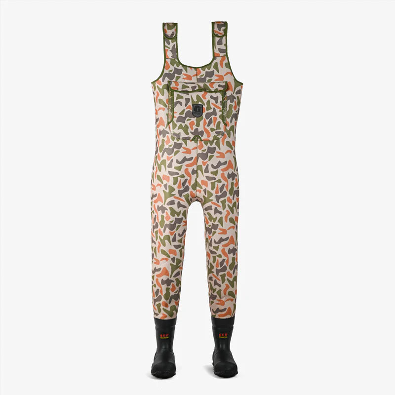 RETRO WADERS Mens - Old School Camo