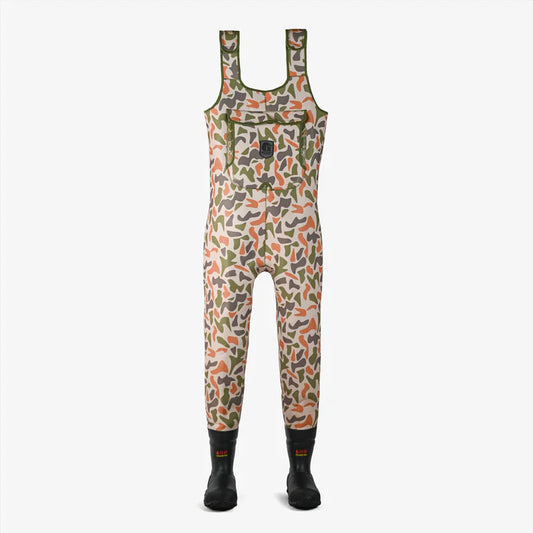 RETRO WADERS Mens - Old School Camo