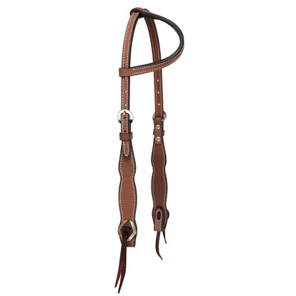 Circle Y Oakwood One ear headstall