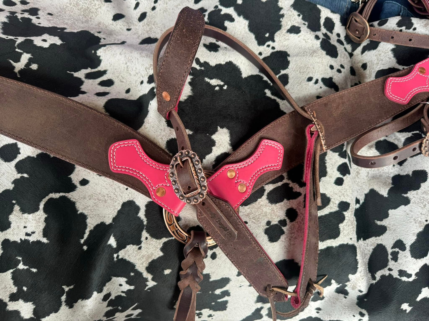 Knotty Cowgirl Tack Set Pink/Brown