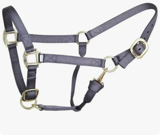 Reinsman Nylon Halter Grey