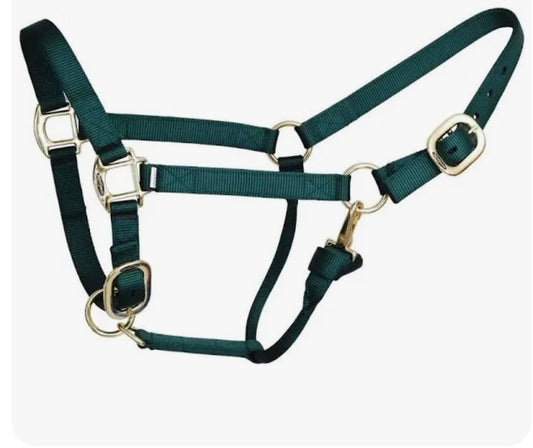 Reinsman Nylon Halter Hunter Green