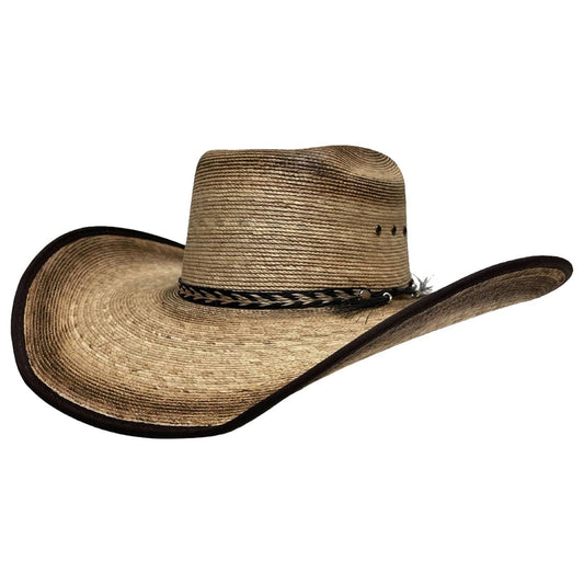 American Hat Makers Laredo Palm Brown Straw Hat - Coffman Tack