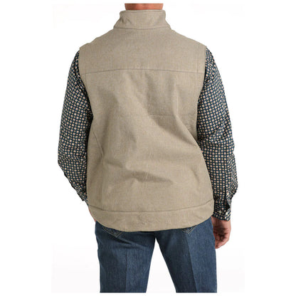 MWV1541009 Cinch Men's Concealed Carry Bonded Vest - Stone