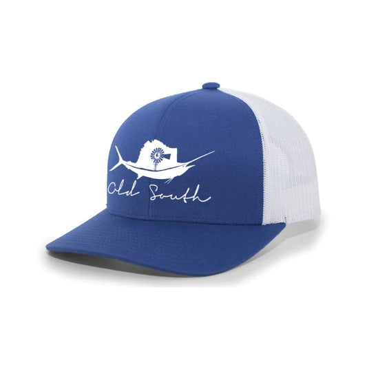 Sailfish - Trucker Hat - Royal Blue - Coffman Tack