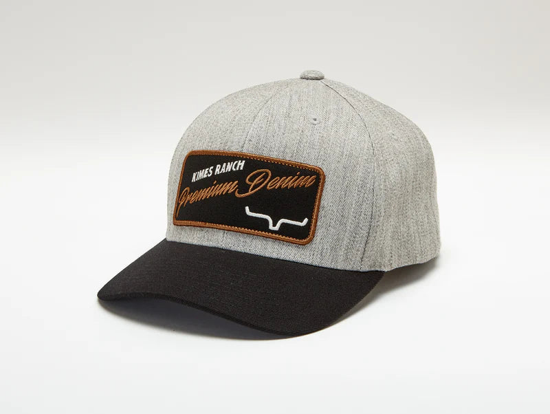 Kimes Premium Denim Hat - Grey Heather