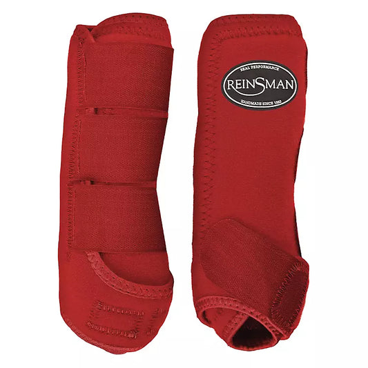 Reinsman Apex Front 2-Pack Sport Boots- Red - Coffman Tack