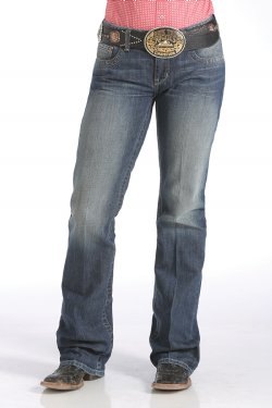 Women's Ada Relaxed Fit - Medium Stonewash - Cinch Jeans - Coffman Tack
