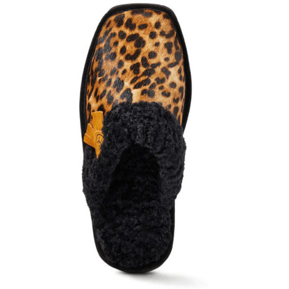 Ariat Womens Jackie Square Toe Exotic Slippers- Cheetah