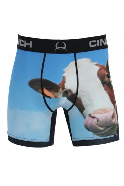 Cinch Cow Print Boxer Briefs - Coffman Tack