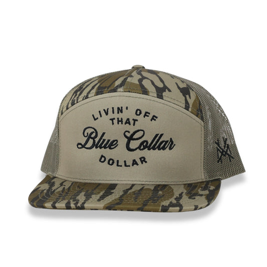 Blue Collar Dollar Trucker Hat