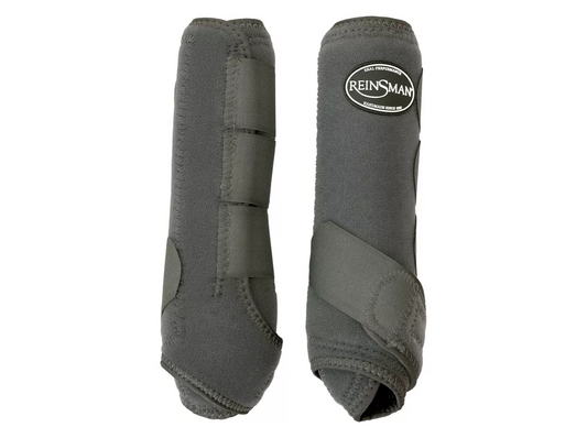 Reinsman Apex Front 2-Pack Sport Boots- Grey - Coffman Tack