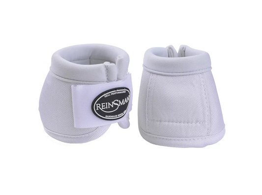 Reinsman Bell Boots Medium White - Coffman Tack