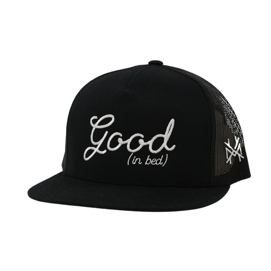 Good in Bed Trucker Hat - Flatbill