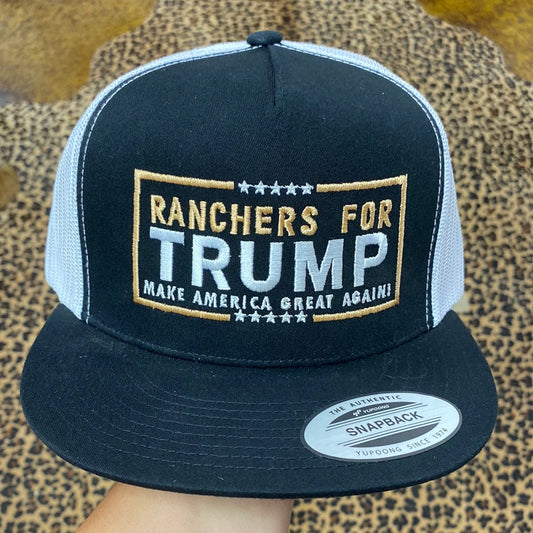 Ranchers For Trump Hat - Coffman Tack