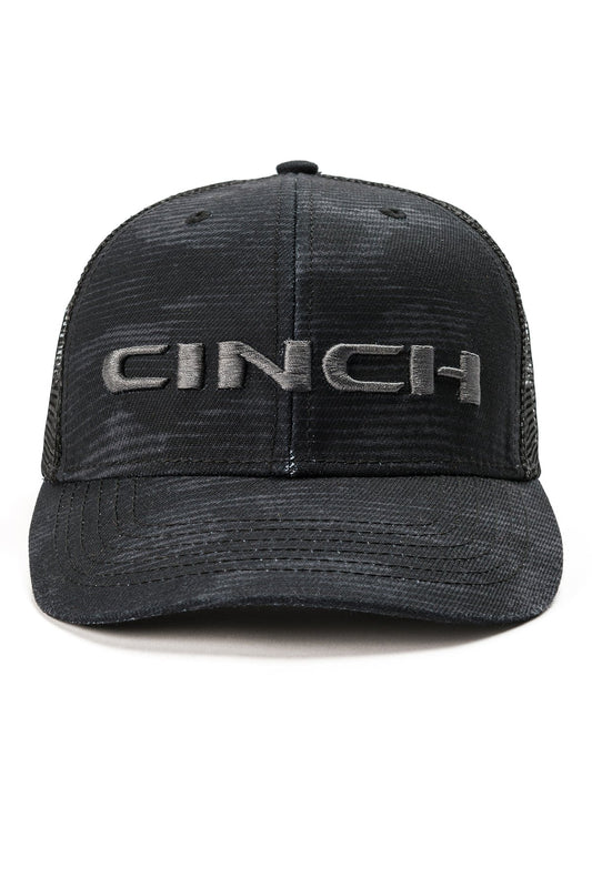 Cinch Men's Black Logo Trucker Cap - Coffman Tack