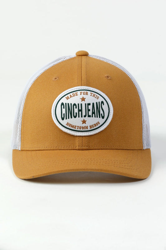 MEN'S MADE FOR THIS CINCH JEANS CAP - BROWN - Coffman Tack