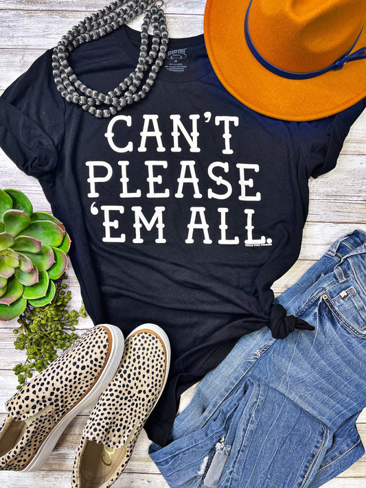 Can't please Em All Tee - Coffman Tack