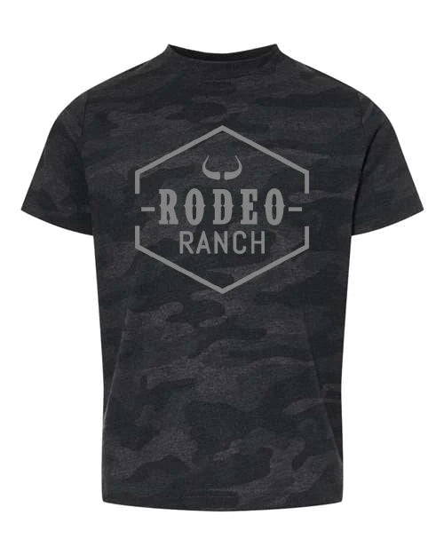 Rodeo Ranch Storm Camo Youth Tee - Coffman Tack