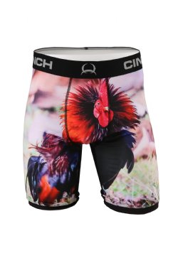 Cinch Rooster Print Boxer Briefs - Coffman Tack