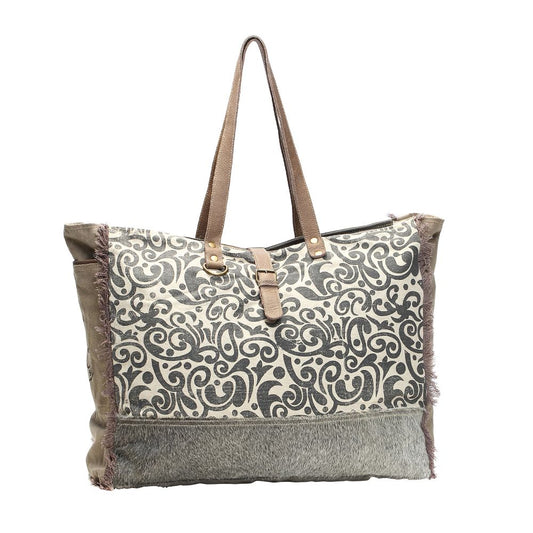 Myra Bag's Floral Weekender Bag - Coffman Tack