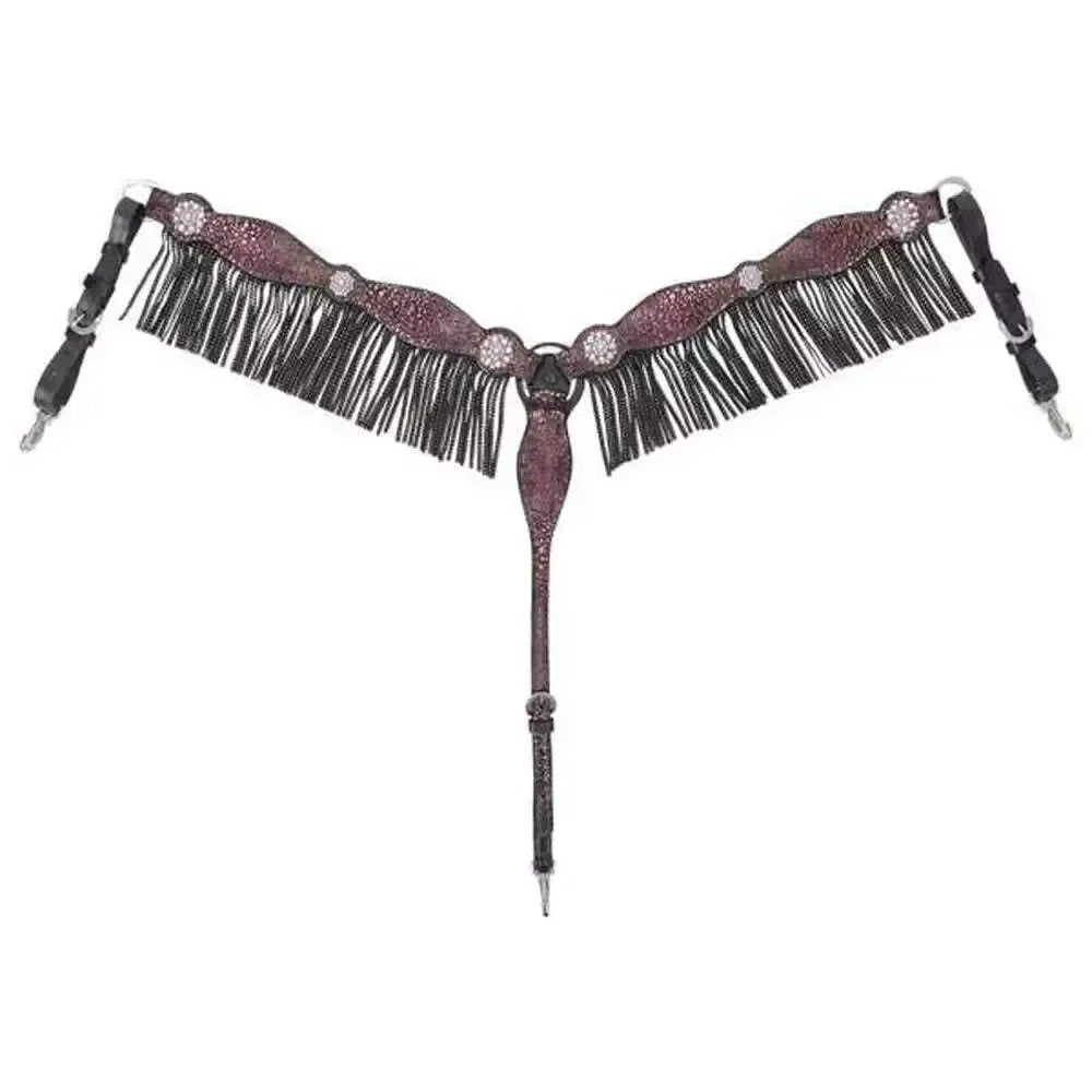 Circle Y Sirens Song Fringed Breast Collar