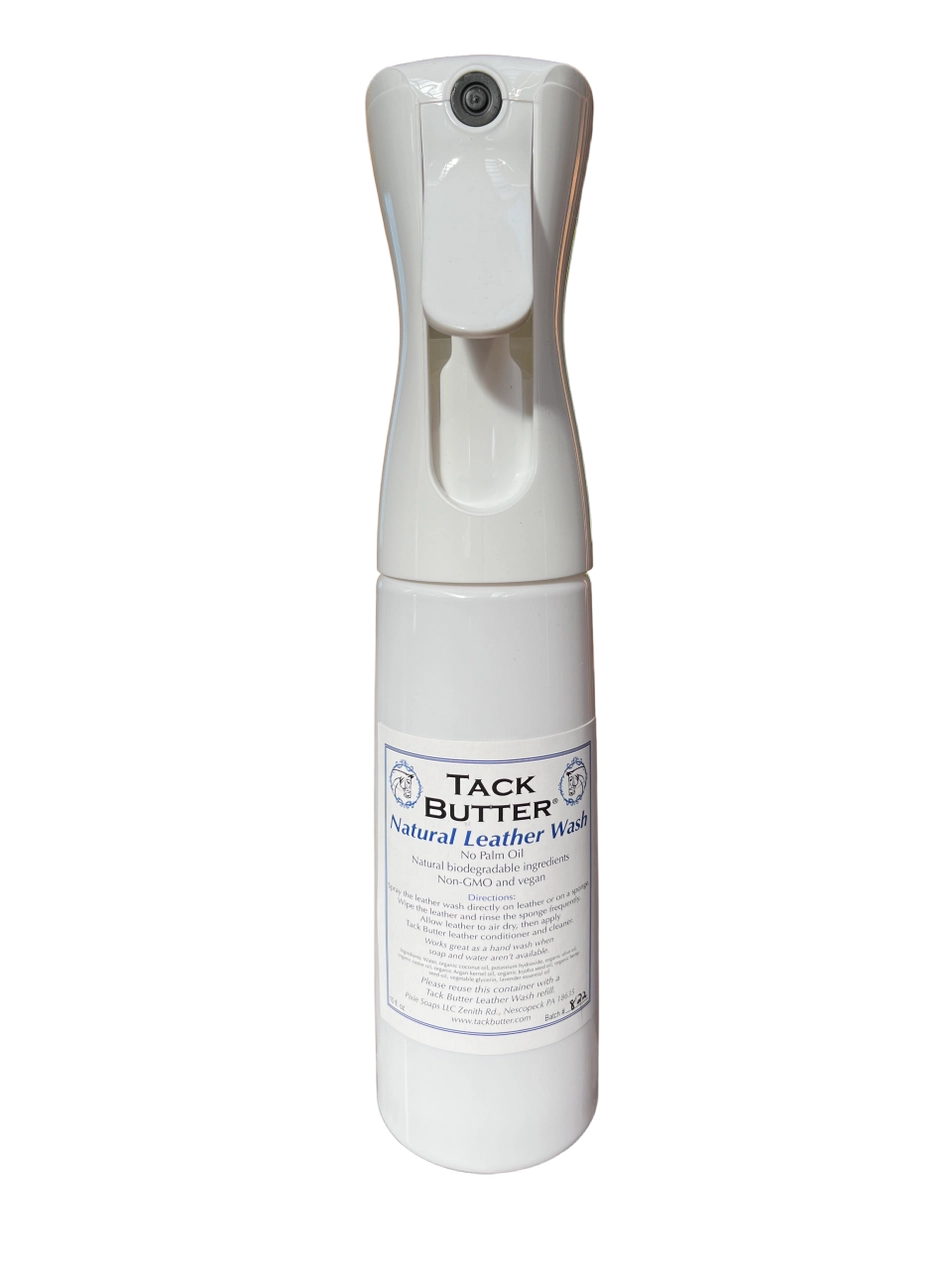 Tack Butter Natural Leather Wash Spray - Coffman Tack