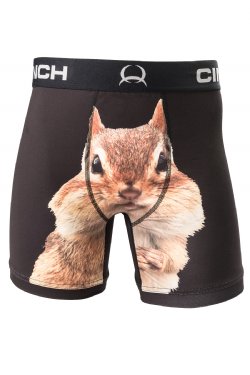 Cinch Black Squirrel Boxer Briefs - Coffman Tack