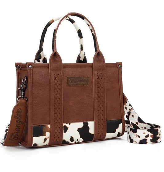 Wrangler Cow Print Concealed Carry crossbody - Coffman Tack